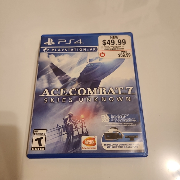PS4 Ace Combat 7 Skies Unknown video game - Picture 1 of 2